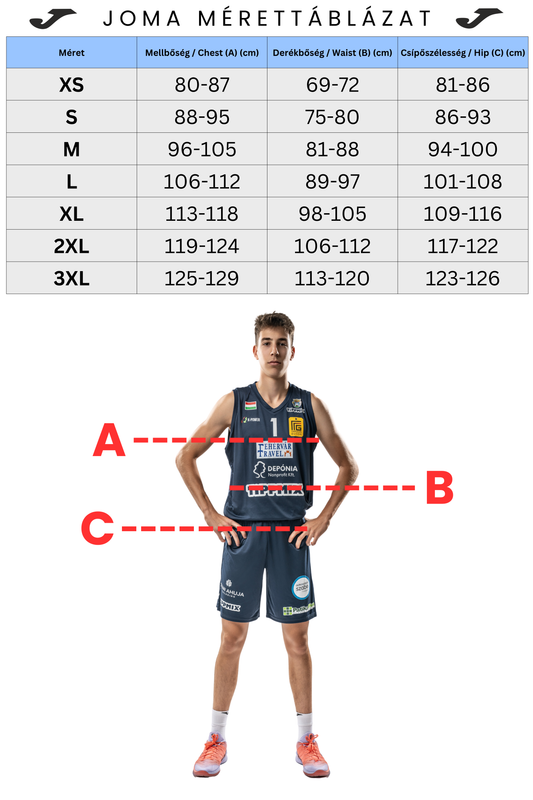 Alba Fehérvár JOMA Kereknyakú Pulóver - Dark Navy