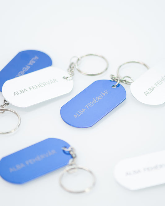Alba Fehérvár Gravírozott Kulcstartó Biléta